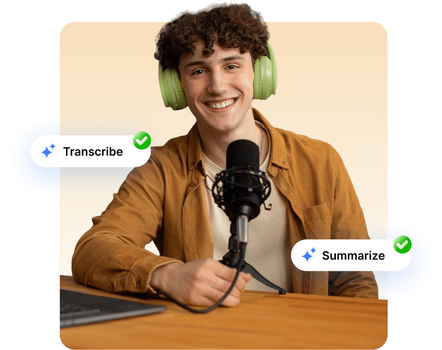 summary ai for media and podcasting