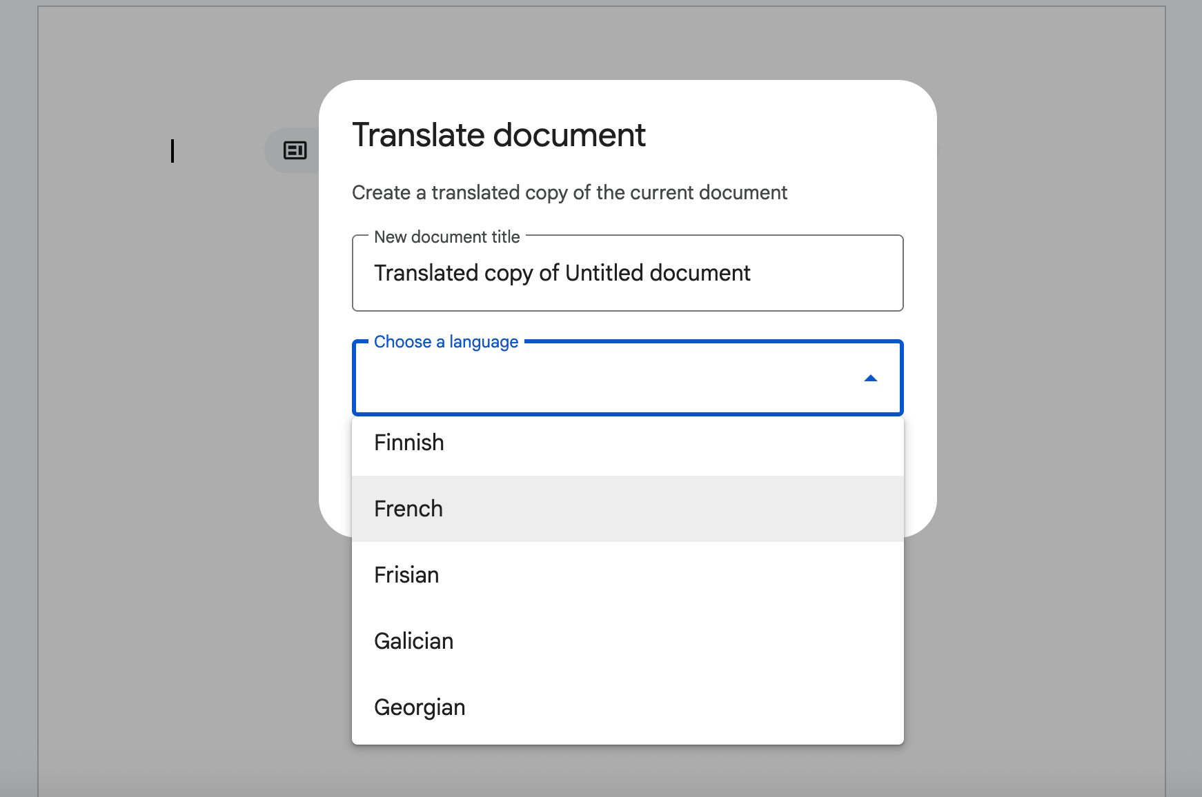 google docs translates pdf file