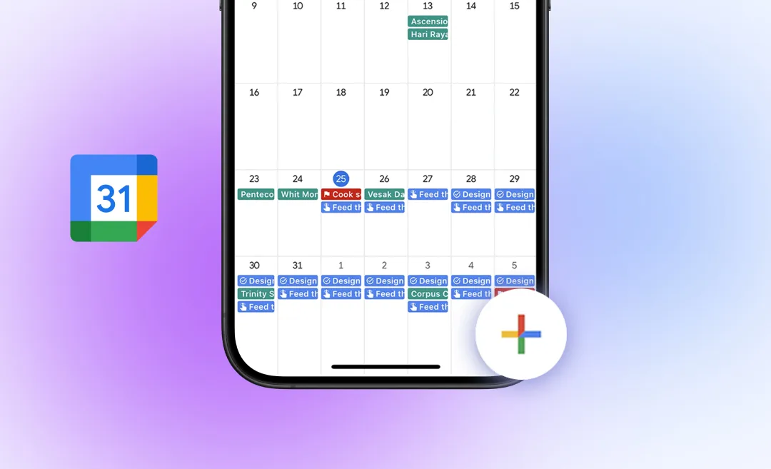 how to create a new google calendar