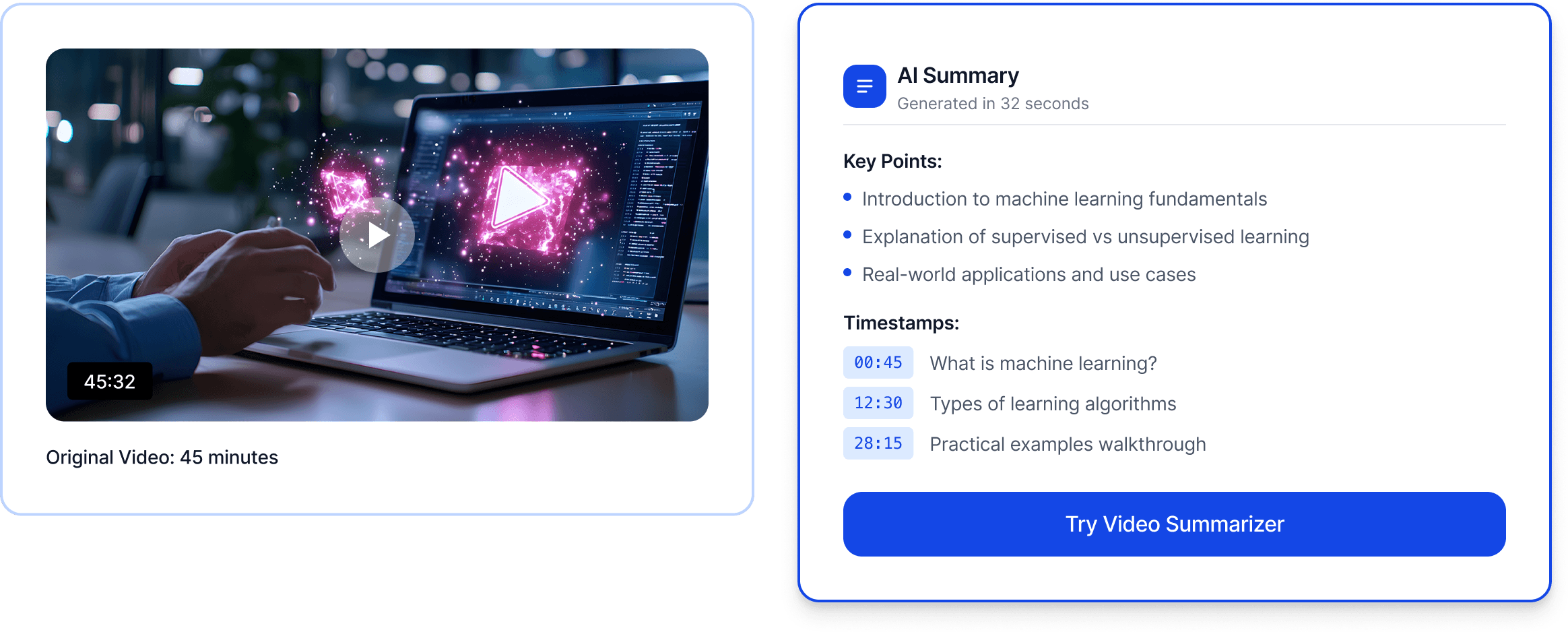 video summarizer tool