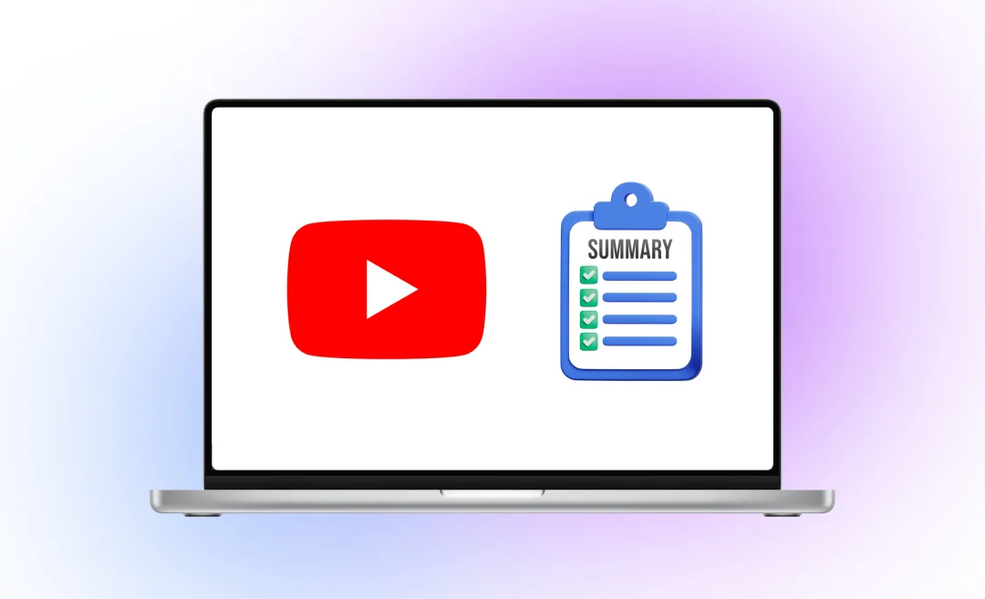 best youtube video summary prompt