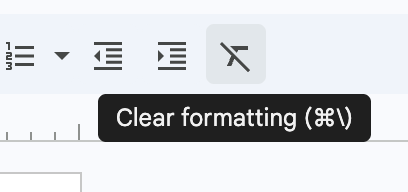 clear formatting before pasting into chatgpt