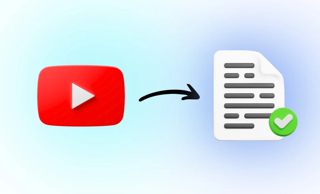 how to extract the content from a youtube video