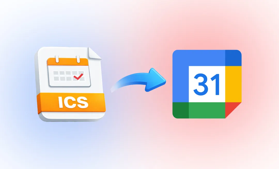 import ics to google calendar