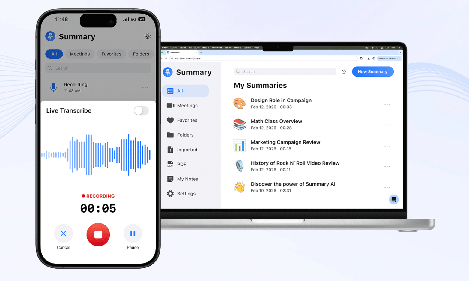 summary ai illustration