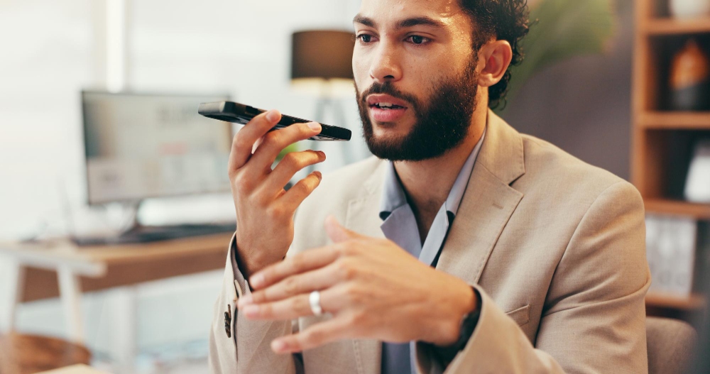 using speech to text on mobile