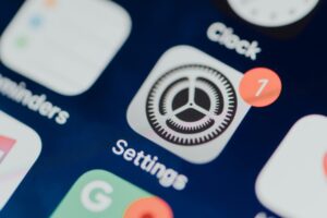 iphone user disabling voiceover accessibility
