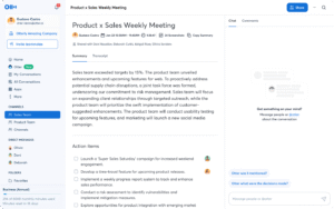 otter ai note taking app with notes