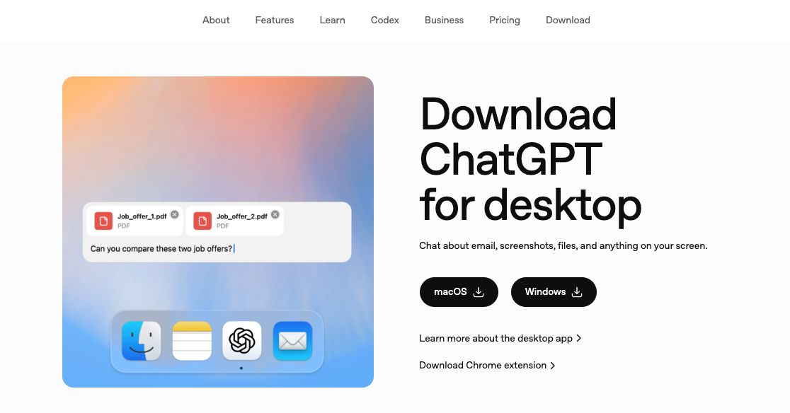 download link for chatgpt atlas in browser