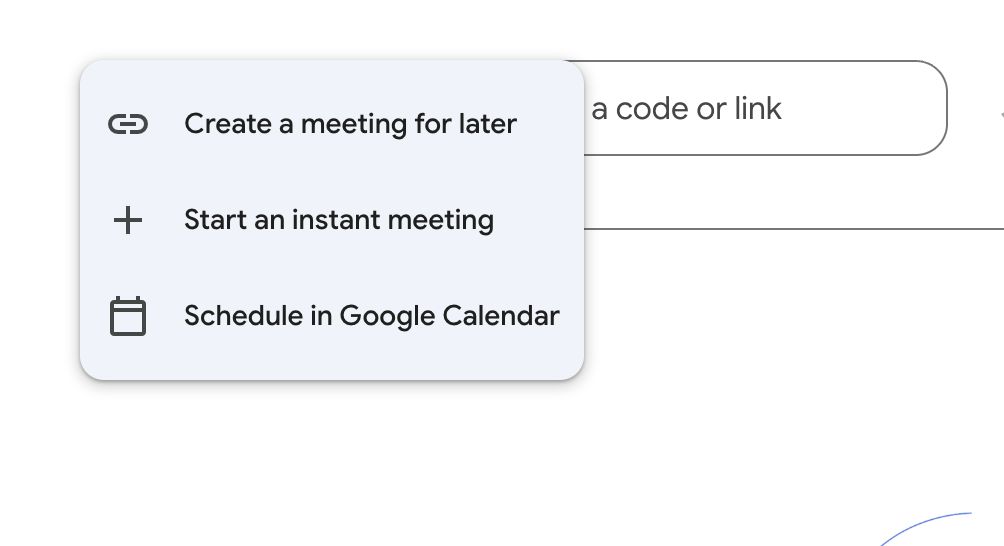 platform dropdown options for creating an event