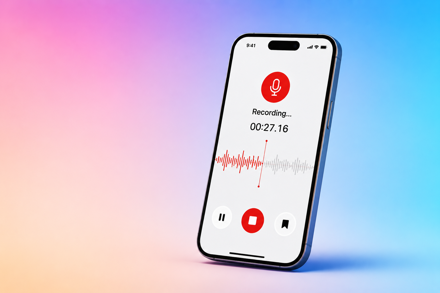 voice memo